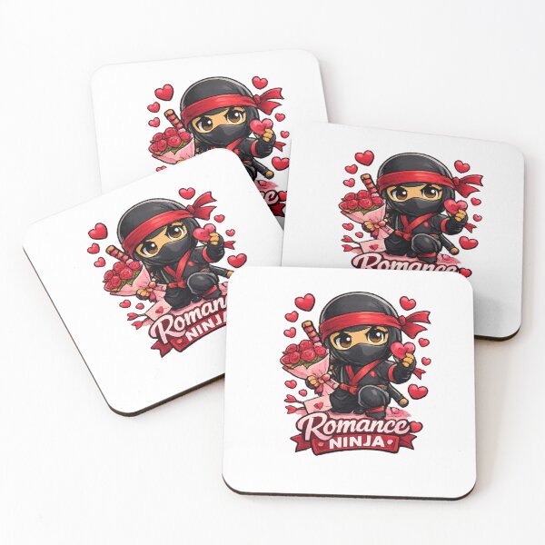 Item preview, Romance Ninja – Red Valentine Edition designed and sold by MACodDesigns.