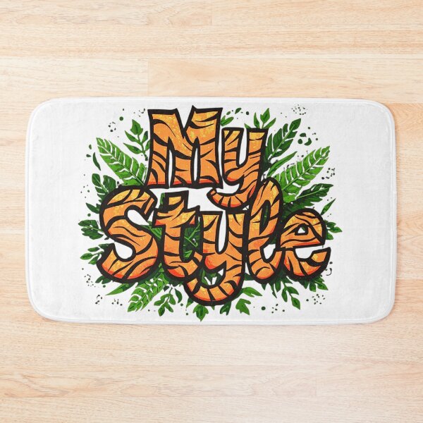 Item preview, My Style Tiger Typography Jungle Design designed and sold by MORELL Design.