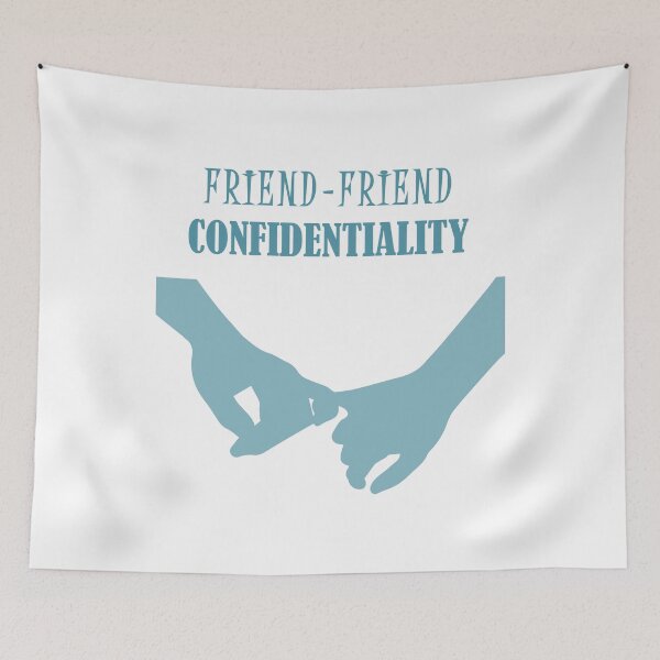 Item preview, friend-friend confidentiality designed and sold by Laila-Ahmed.