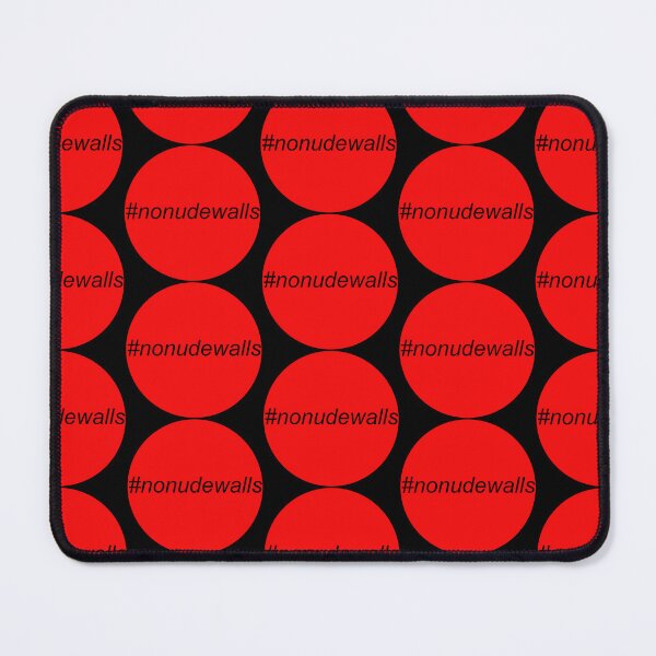 Item preview, #NoNudeWalls - Protest Art Print designed and sold by MagpieSprings.
