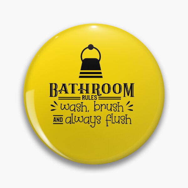 Item preview, Bathroom Rules NSD designed and sold by NikitaSkyDesign.