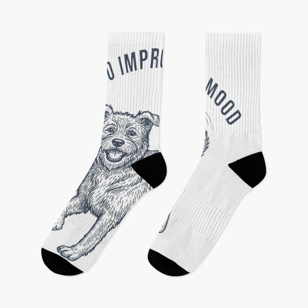 Item preview, Here to Improve Your Mood Dog Wholesome Vintage Dog designed and sold by DIRTYSKETCHH.