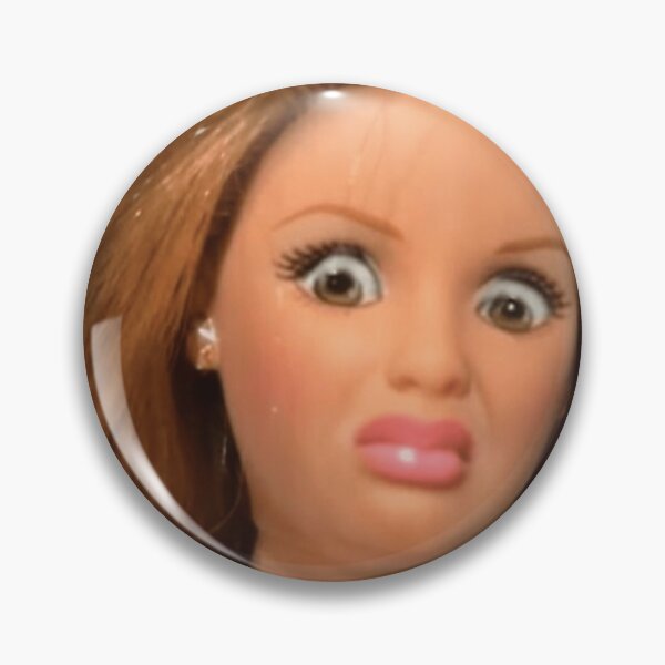 Item preview, Funny Doll Face With Judging Expression designed and sold by FUNKY FELLOW.