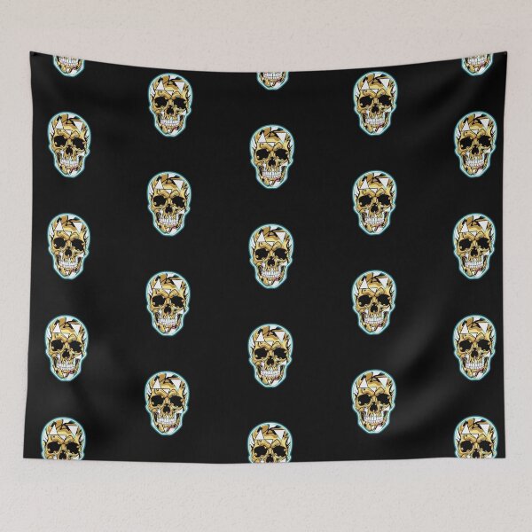 Item preview, Minimalist Liquid Gold Skull | Modern Design designed and sold by LaNadaYFundante.
