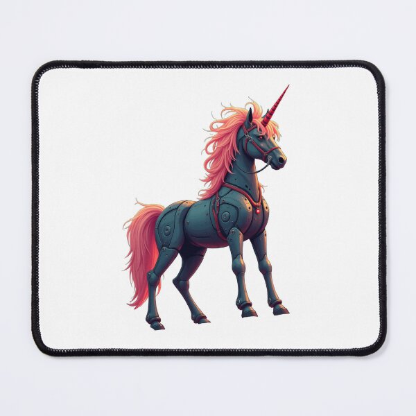 Item preview, Retro Unicorn Robot - Medieval Vibe designed and sold by SpektroDesign.