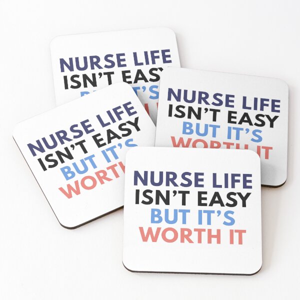 Item preview, Nurse Life Isn’t Easy But It’s Worth It designed and sold by Common Mood.