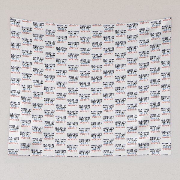 Item preview, Nurse Life Isn’t Easy But It’s Worth It designed and sold by Common Mood.