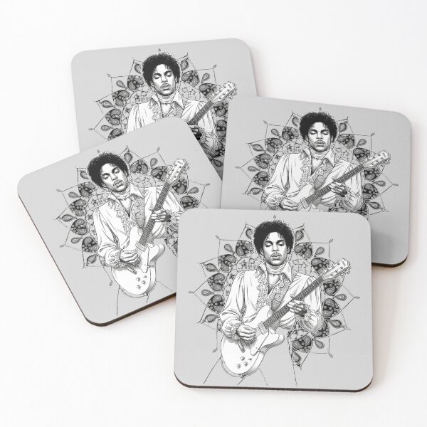 Item preview, Purple Majesty – High-Fidelity Prince Inspired Pop Funk Icon Art designed and sold by Fallen Ink.