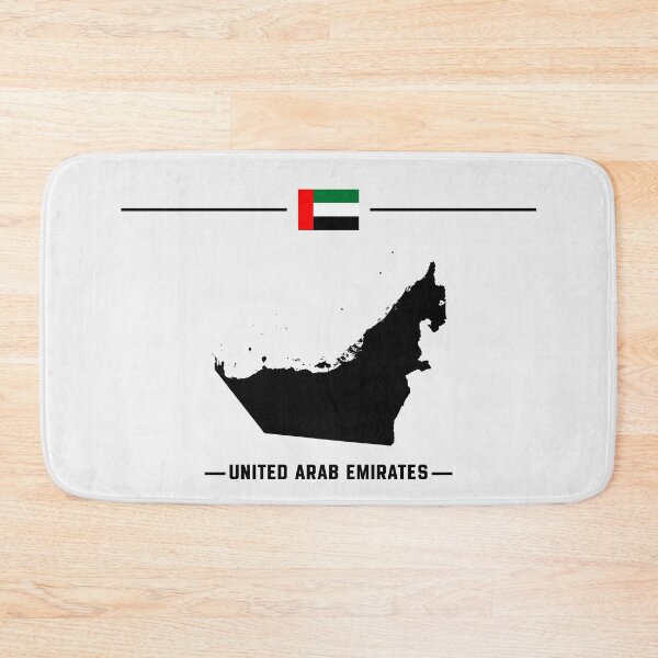 Item preview, UAE Flag & Map Silhouette - Proud Emirati Pride Heritage designed and sold by mashmosh.