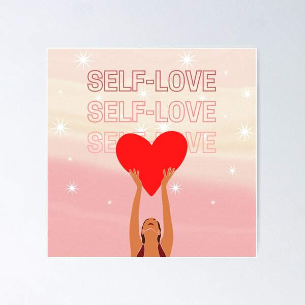 Item preview, Self Love Heart Empowerment Illustration designed and sold by crafts.bynouf.