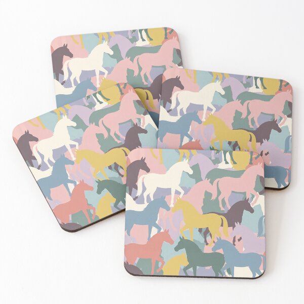 Item preview, Abstract Horses Seamless Pattern (image size 7840x11680) designed and sold by Digital-Davinci.