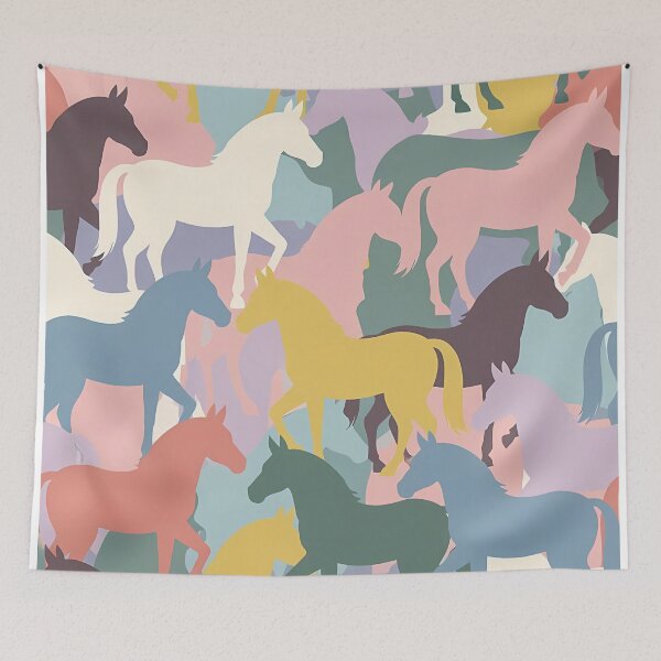 Item preview, Abstract Horses Seamless Pattern (image size 7840x11680) designed and sold by Digital-Davinci.