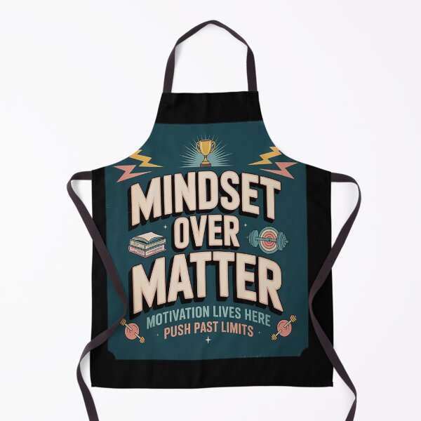 Item preview, Mindset Over Matter Motivation Lives Here Push Past Limits designed and sold by SignaturalGen.