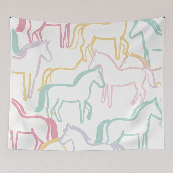 Item preview, Abstract Horses Seamless Pattern (image size 7840x11680) designed and sold by Digital-Davinci.