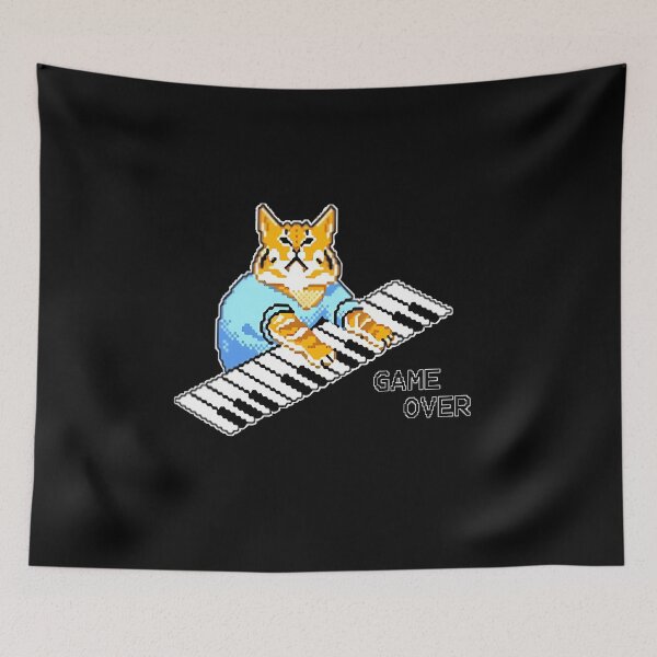 Item preview,  It Crowd Roy'S Tshirt Piano Cat Design Available On A Wide Range Of Clothing Stationery And Giftware. designed and sold by AliSalah7.