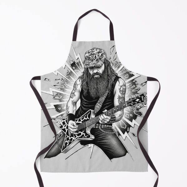 Item preview, Cowboy From Hell – High-Fidelity Dimebag Inspired Metal Guitarist Art designed and sold by Fallen Ink.