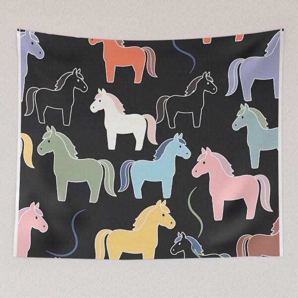Item preview, Abstract Horses Seamless Pattern (image size 7840x11680) designed and sold by Digital-Davinci.