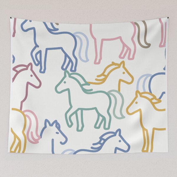 Item preview, Abstract Horses Seamless Pattern (image size 7840x11680) designed and sold by Digital-Davinci.