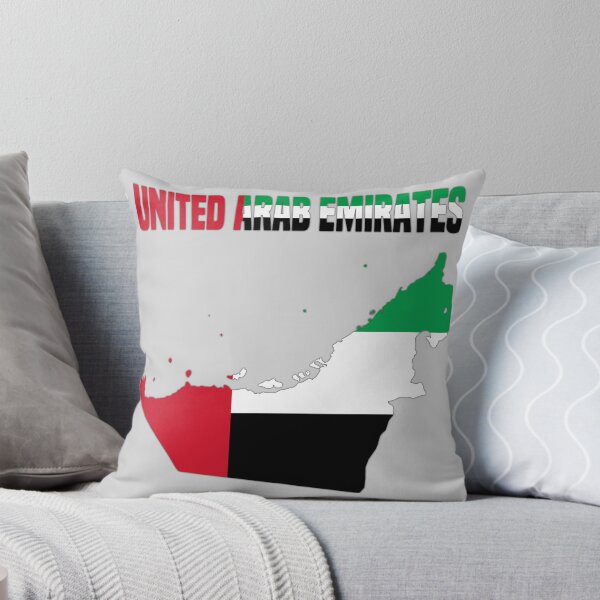 Item preview, UAE Flag Map - Proud Emirati Heritage designed and sold by mashmosh.