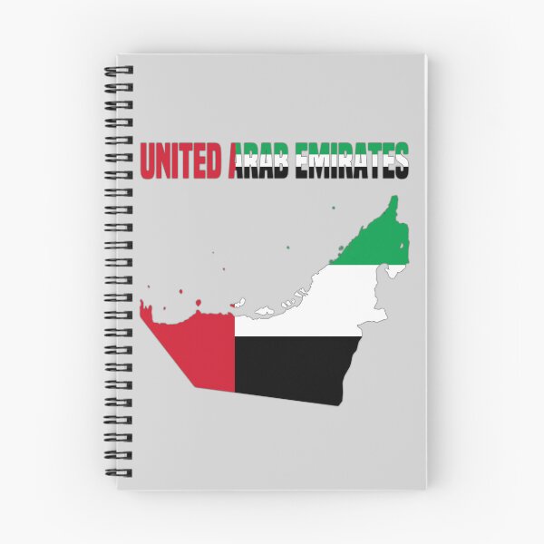 Item preview, UAE Flag Map - Proud Emirati Heritage designed and sold by mashmosh.