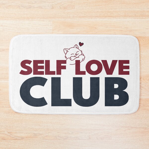 Item preview, Self Love Club Minimal Quote Design designed and sold by PixelGrafiks.