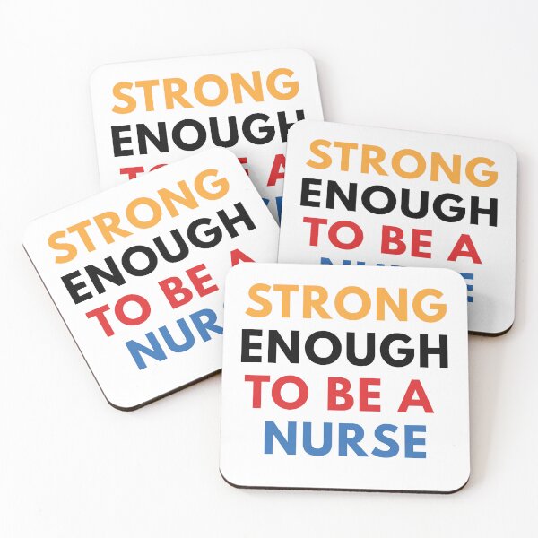 Item preview, Strong Enough to Be a Nurse designed and sold by Common Mood.