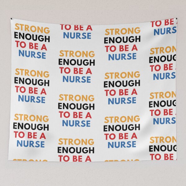 Item preview, Strong Enough to Be a Nurse designed and sold by Common Mood.