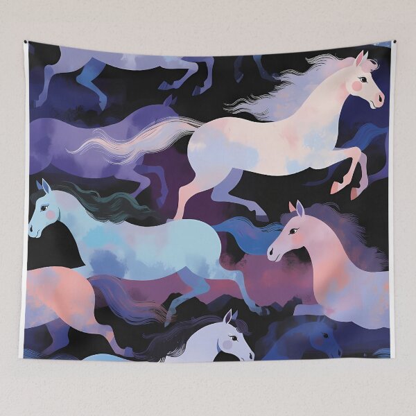 Item preview, Abstract Horses Seamless Pattern (image size 7840x11680) designed and sold by Digital-Davinci.