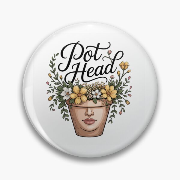 Item preview, Pot Head designed and sold by TipToppeLLC.