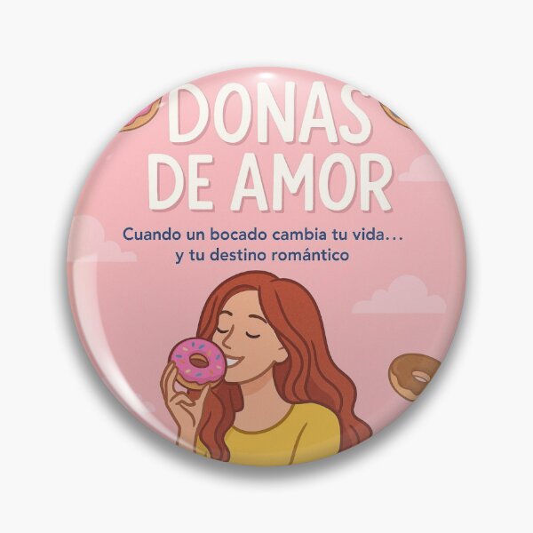 Item preview, Sweet Romance Notebook – Donuts with a Destination designed and sold by Anomaly 404 Error.