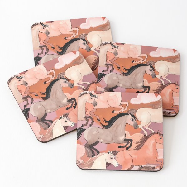 Item preview, Abstract Horses Seamless Pattern (image size 7840x11680) designed and sold by Digital-Davinci.