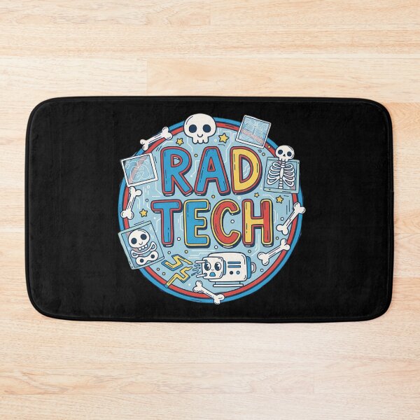 Item preview, Cute Rad Tech Radiology Doodle Art - Radiography Student & X-Ray Gift designed and sold by MyProfessionaltees.