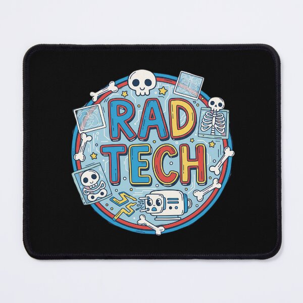 Item preview, Cute Rad Tech Radiology Doodle Art - Radiography Student & X-Ray Gift designed and sold by MyProfessionaltees.