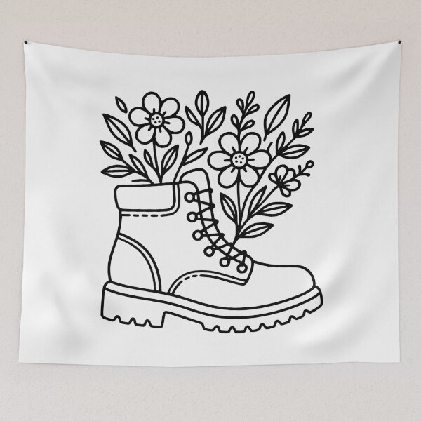 Item preview, Hiking Boot designed and sold by GraphicsClub.