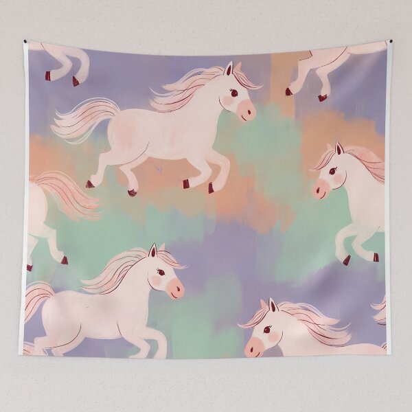 Item preview, Abstract Horses Seamless Pattern (image size 7840x11680) designed and sold by Digital-Davinci.