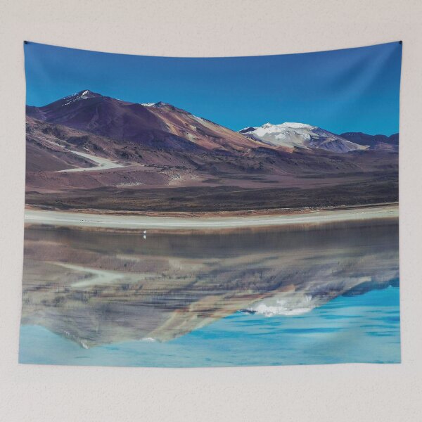 Item preview, Sur Lipez Highlands, Chile – Reflection of the snow-covered Andes designed and sold by Mauswohn.