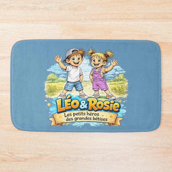 Item preview, Leo & Rosie – The little heroes of big mischief | Cheerful and colorful illustration designed and sold by chromyral-creations.