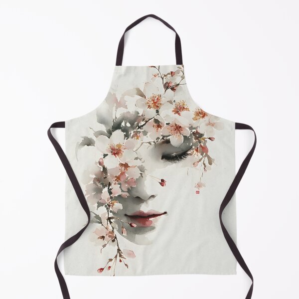 Item preview, Blossom Muse | Aesthetic Floral Portrait Art designed and sold by FlowNestStudio.