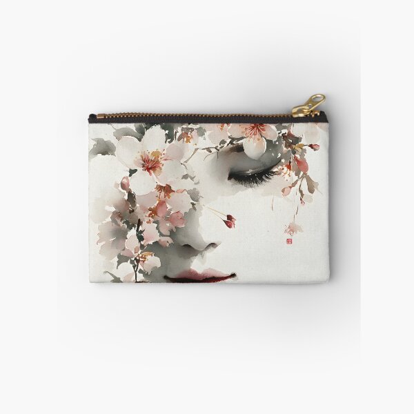 Item preview, Blossom Muse | Aesthetic Floral Portrait Art designed and sold by FlowNestStudio.