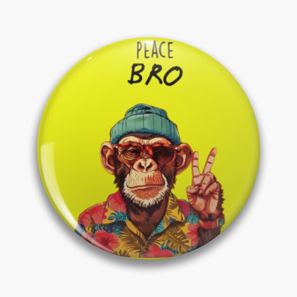 Item preview, chilling Chimpanzee picture art  designed and sold by TheArtistmen7.