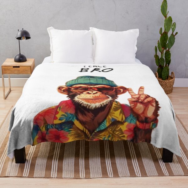 Item preview, chilling Chimpanzee picture art  designed and sold by TheArtistmen7.