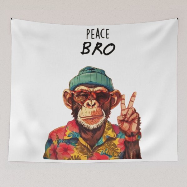 Item preview, chilling Chimpanzee picture art  designed and sold by TheArtistmen7.