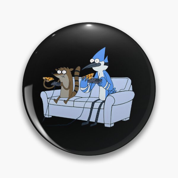 Item preview, Mordecai And Rigby Pizza And Video Games  designed and sold by RxMagicc.