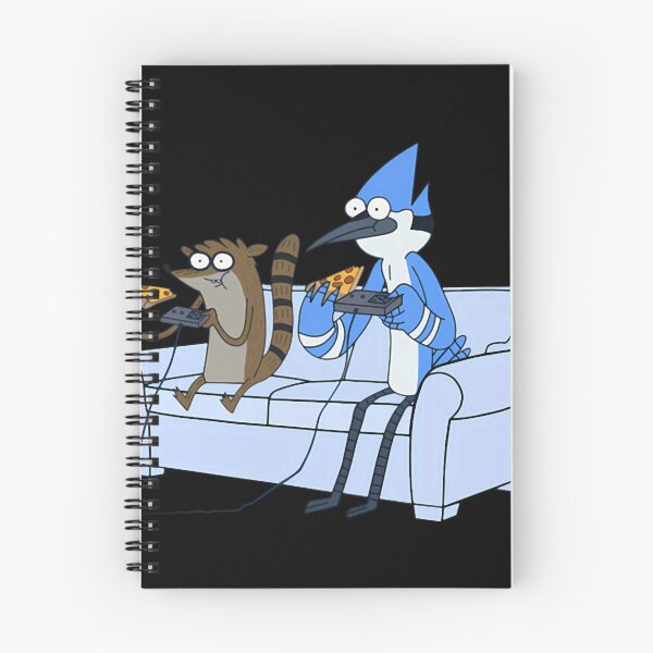 Item preview, Mordecai And Rigby Pizza And Video Games  designed and sold by RxMagicc.
