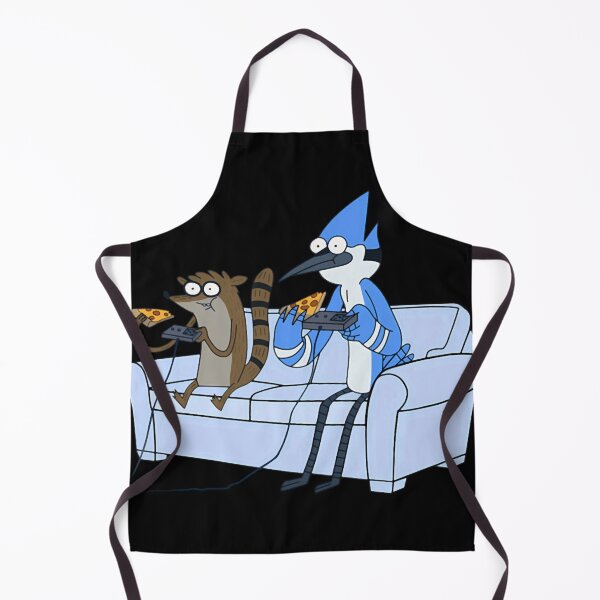 Item preview, Mordecai And Rigby Pizza And Video Games designed and sold by RxMagicc.