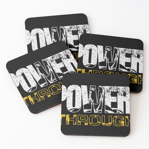 Item preview, Power Through - Distressed Gym Motivation Design designed and sold by GenZFashion000.