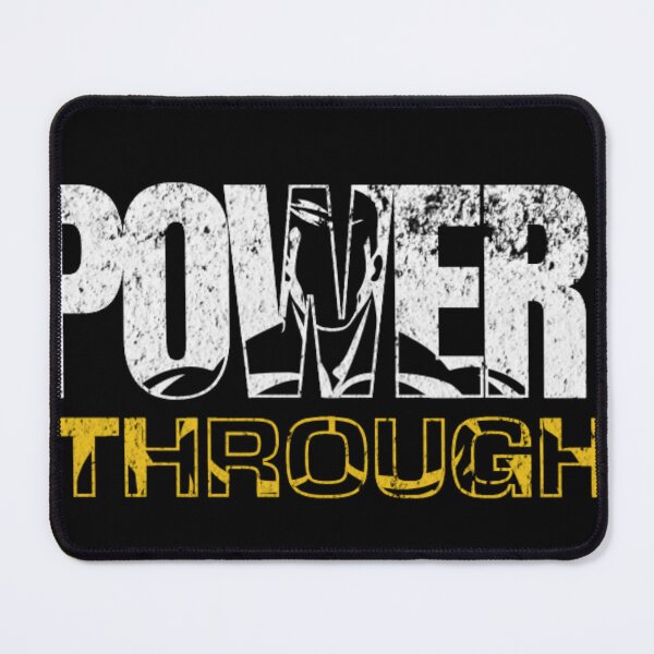 Item preview, Power Through - Distressed Gym Motivation Design designed and sold by GenZFashion000.