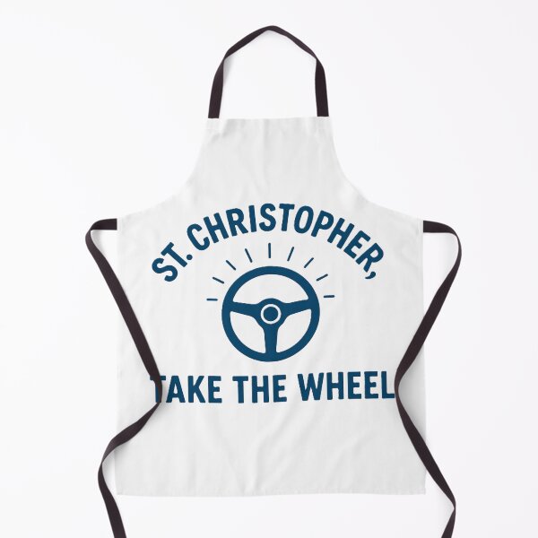 Artikelvorschau, Der heilige Christophorus übernimmt das Steuer entworfen und verkauft von All I Need Designs.