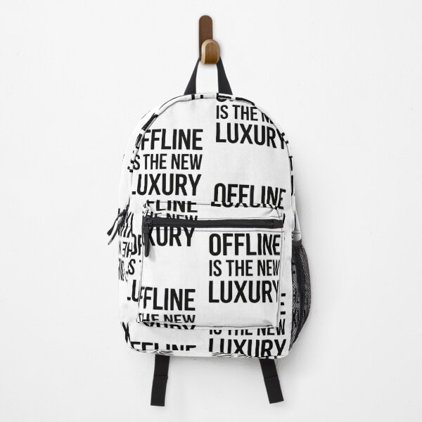 Item preview, Offline Is the New Luxury Funny Quote Design designed and sold by mvm-shop.