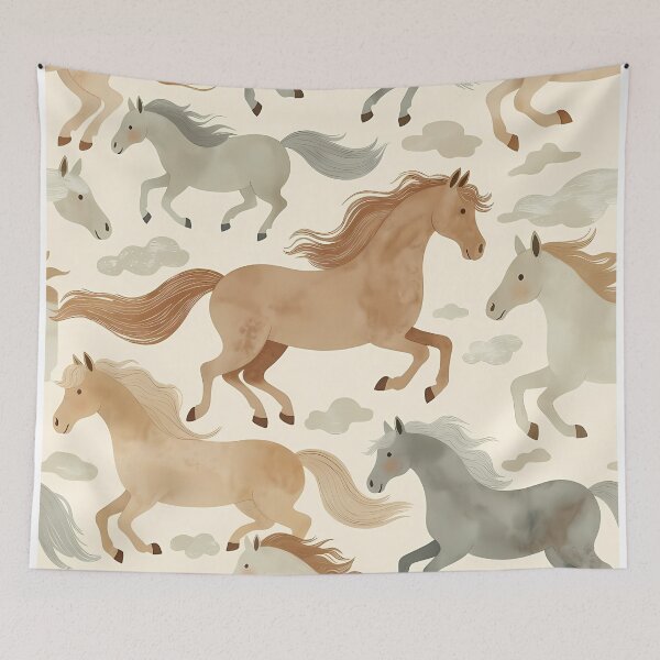 Item preview, Abstract Horses Seamless Pattern (image size 7840x11680) designed and sold by Digital-Davinci.